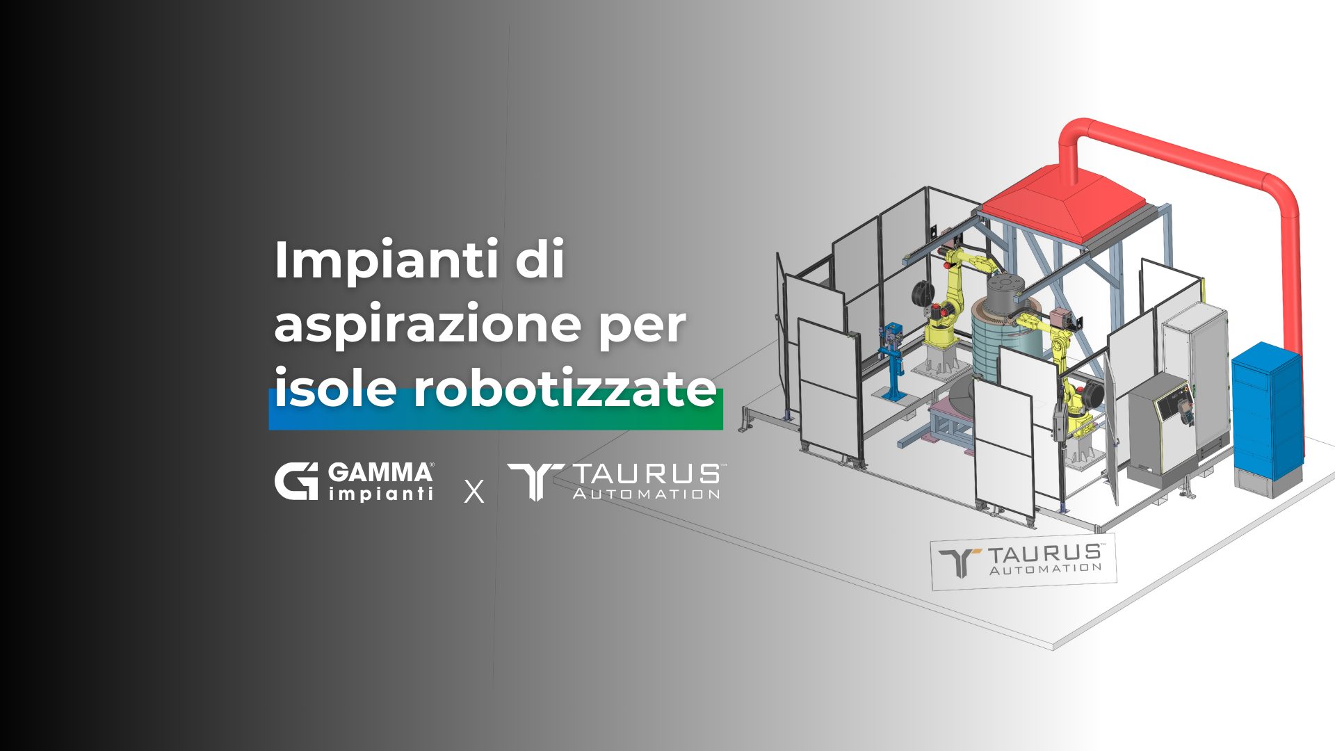 Impianti di aspirazione per isole robotizzate: le soluzioni